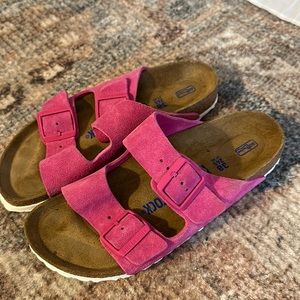 New Pink Birkenstocks 38